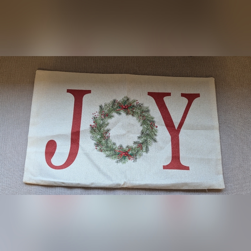 Brand New Joy Christmas Pillowcase